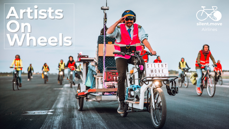 ArtistsOnWheels - Exklusive Fahrradkonzerte auf dem Flughafen Tegel (Landebahn)
